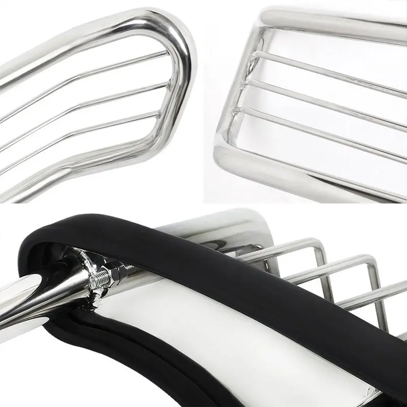 Chrome Mild Steel Front Bumper Brush Grill Guard For Nissan 96-04 Pathfinder R50 2