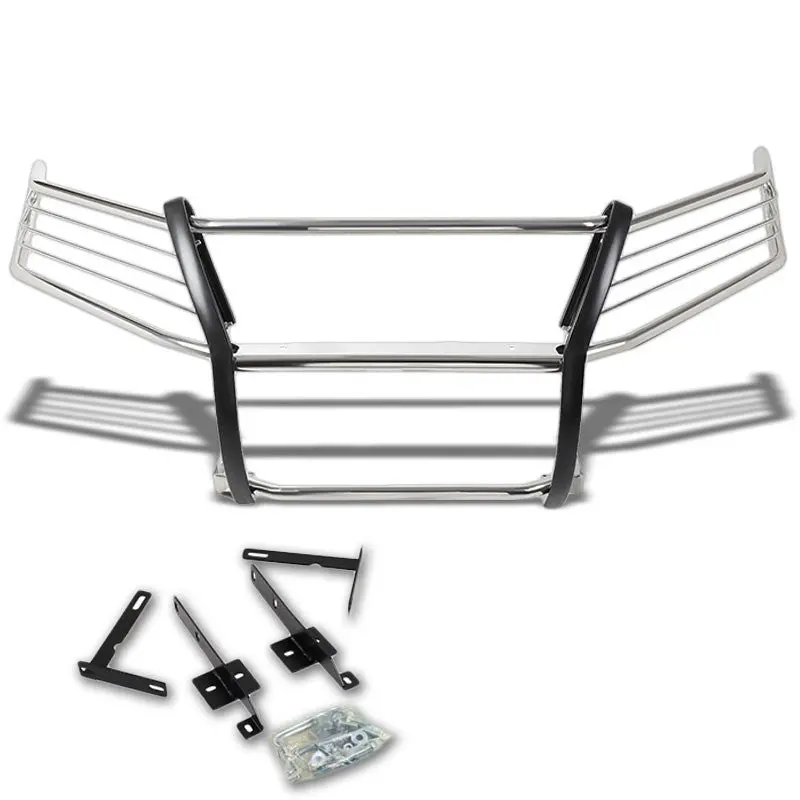 Chrome Mild Steel Front Bumper Brush Grill Guard For Nissan 13-16 Pathfinder R52 1