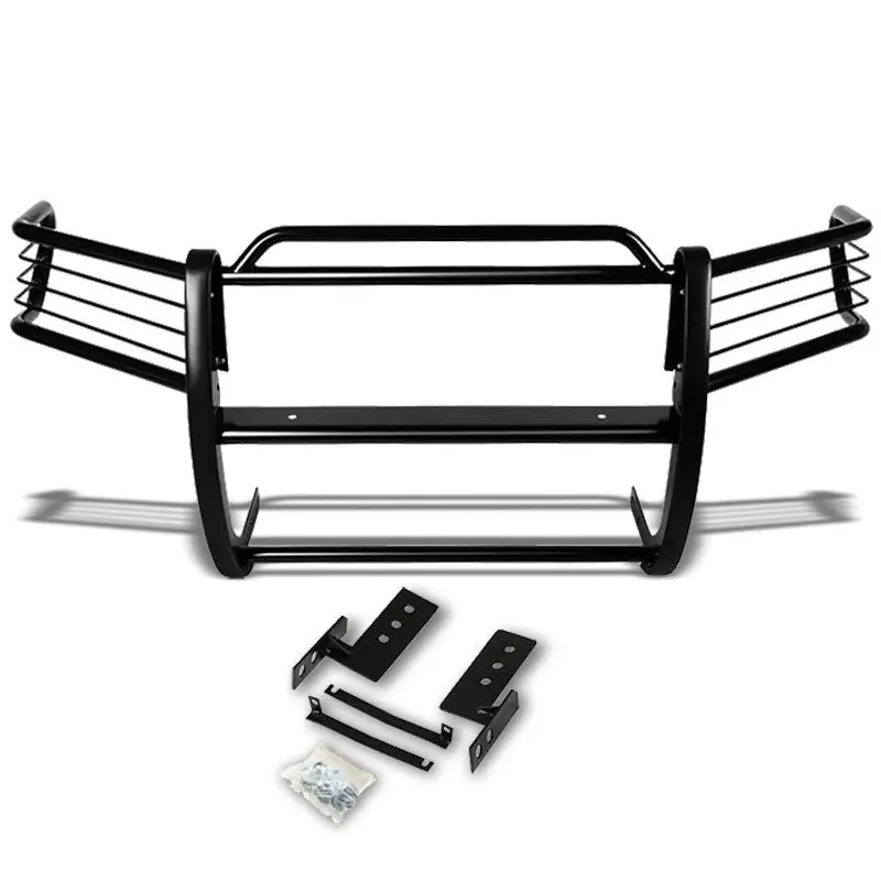 Black Mild Steel Front Bumper Grill Protection Guard For Toyota 01-07 Sequoia 1