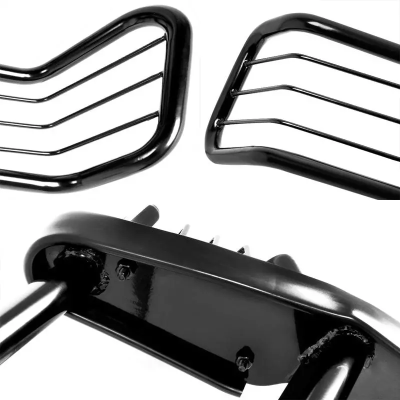 Black Mild Steel Front Bumper Brush Grill Guard For Toyota 09-13 4Runner N280 2