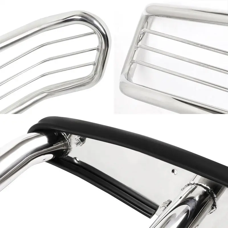 Chrome Mild Steel Front Bumper Brush Grill Guard For Toyota 09-13 4Runner N280 2