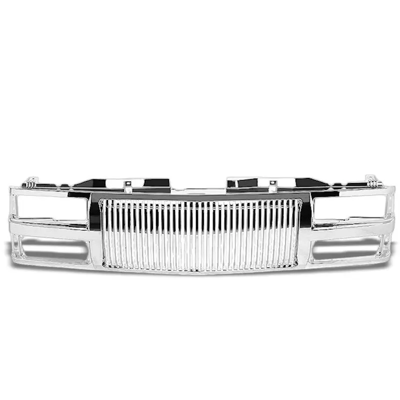 Chrome Vertical Style Replacement Front Grille For 94-00 C/K-Series Blazer/Tahoe 1