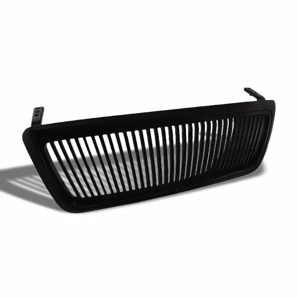Black Vertical Style Replacement Front Grille For Lincoln 06-08 Mark Lt P2 V6 1