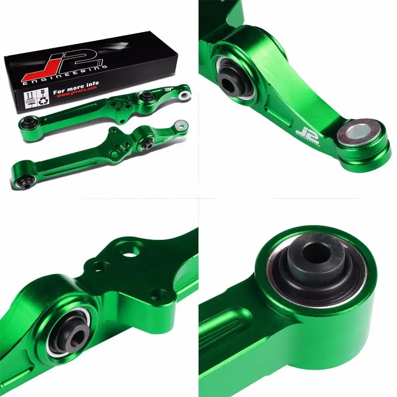 J2 Green Front Bearing Lower Control Arm Bar Suspension For Civic/Crx Ee Ed/Da9 2