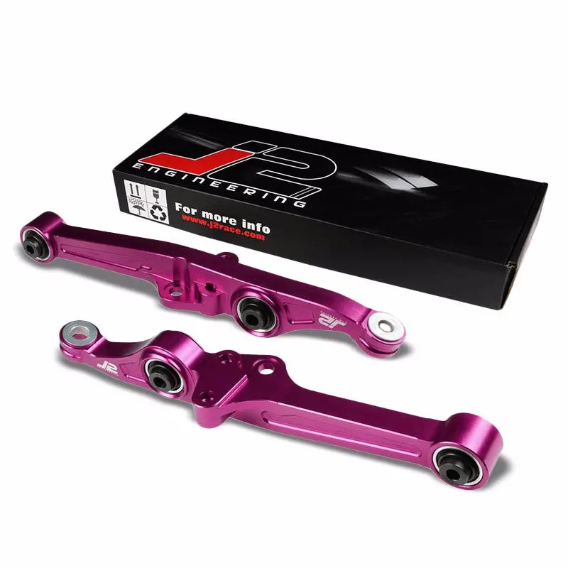 J2 Purple Aluminum Front Bearing Lower Control Arm Suspension For Ee Ed/Da9 Db 1