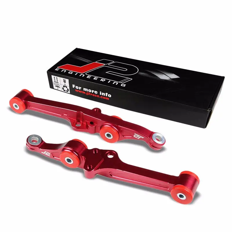 J2 Red Front Lower Control Arm Bar Suspension For Integra/Civic/Crx Ee Ed/Da9 Db 1
