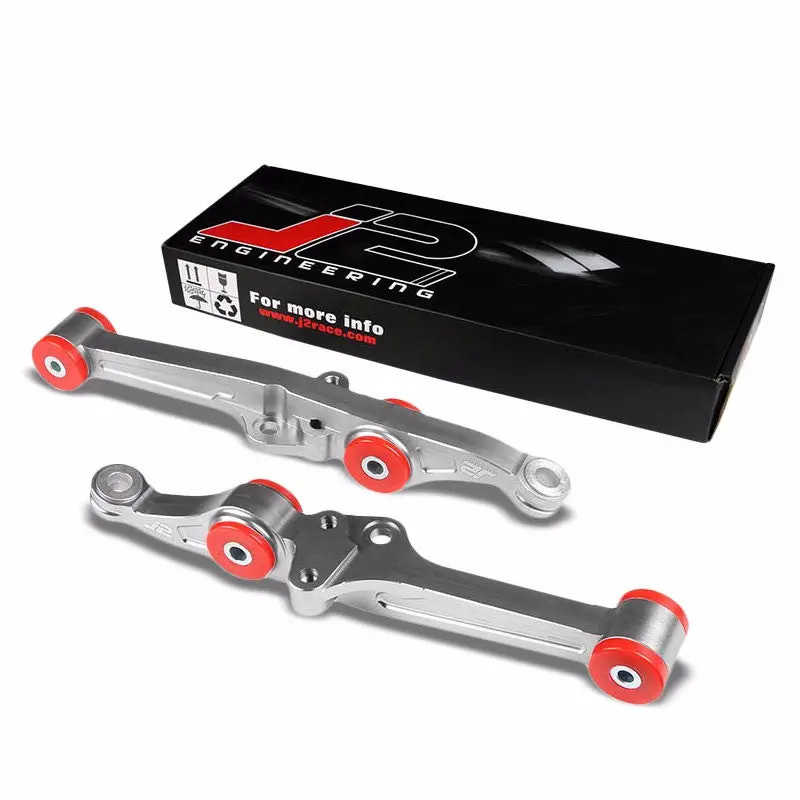 J2 Silver Bearing Front Lower Control Arm Bar Suspension For Civic Ee Ed/Da Db 1