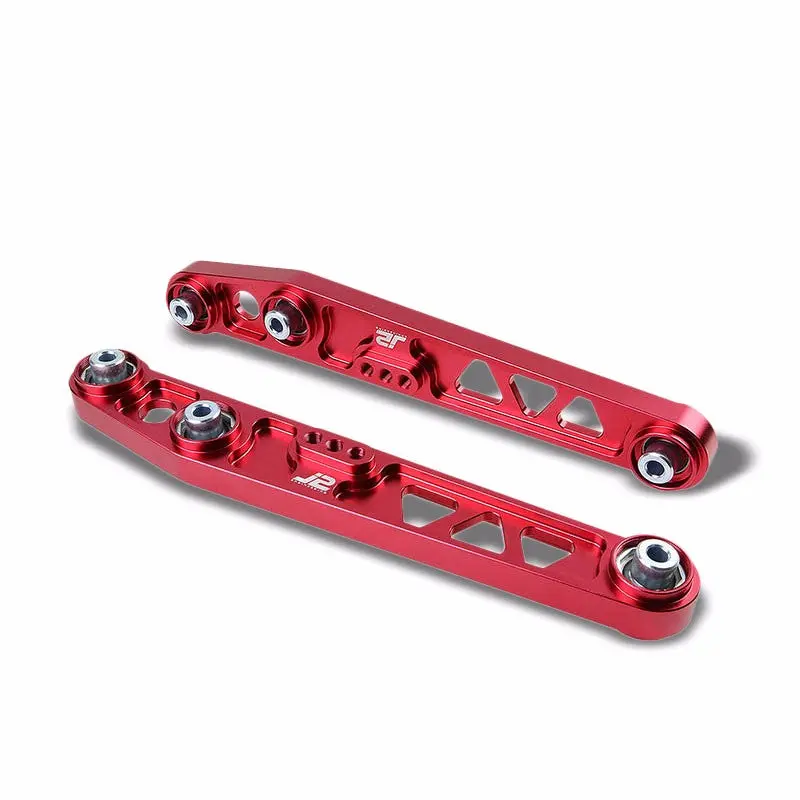 J2 Red Spherical Bushing Rear Lower Suspension Control Arm Kit For Civic/Integra 1