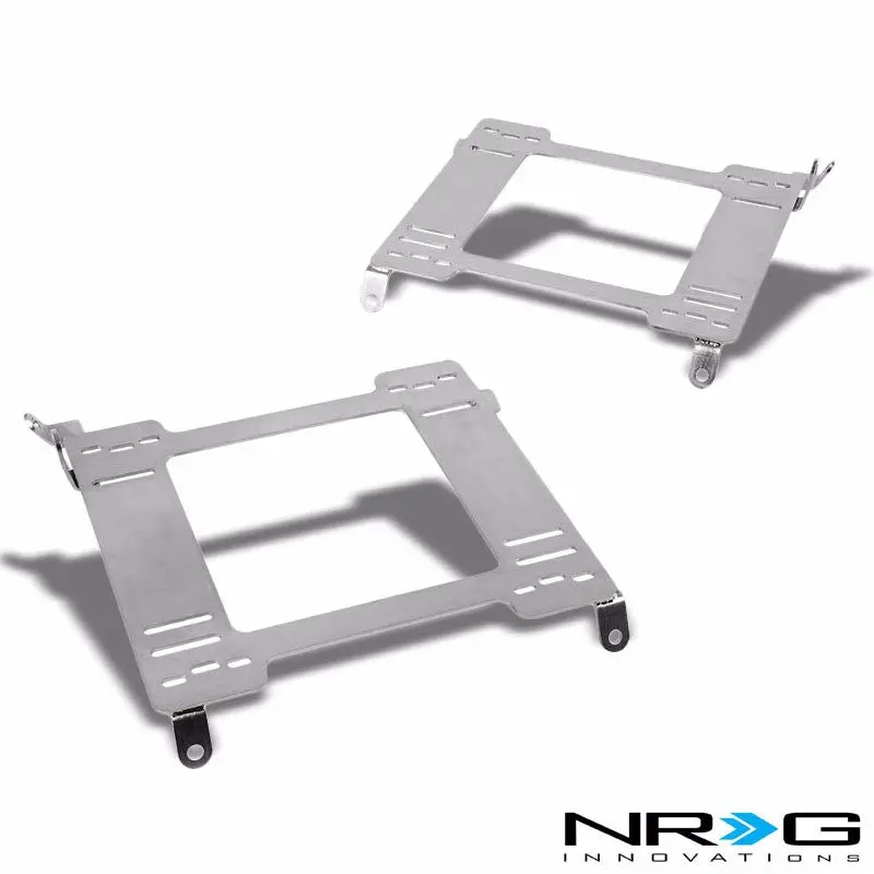 Nrg Stainless Steel Racing Seat Mount Bracket Adapter For Subaru 93-07 Impreza 1