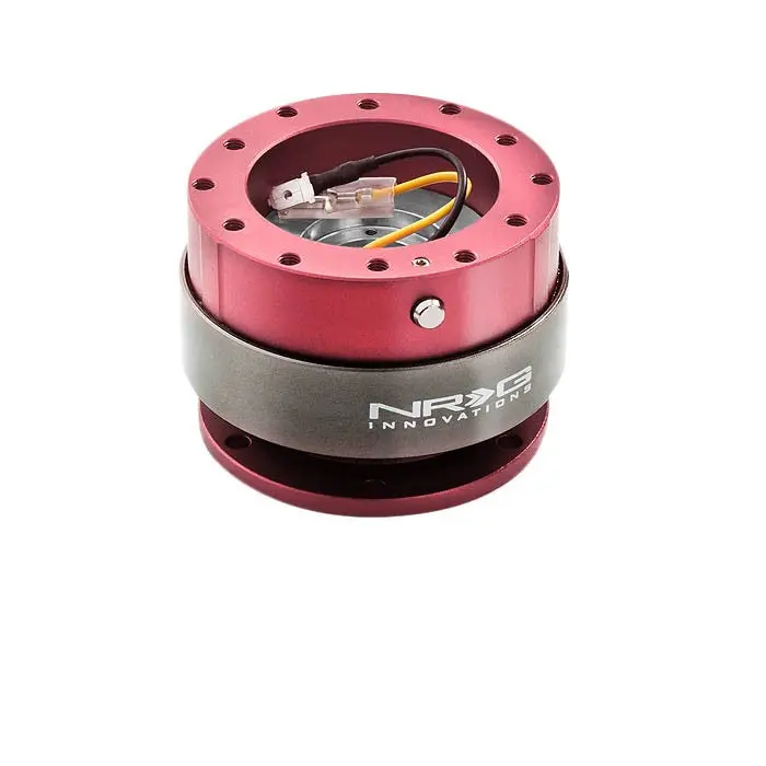 Nrg Pink Gen 2.0 Race Steering Wheel Quick Release Adapter 6-Hole Design 1