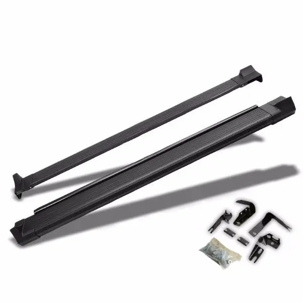 (Flat Body Black) Running Board Nerf Bar For 13-18 Toyota Rav4 (Xa40 4Th Gen) 1
