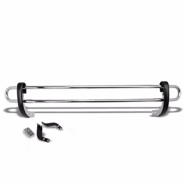 Stainless Steel 1.25" Double Round Bar Rear Bumper Guard For Toyota 11-16 Sienna Xl30 1
