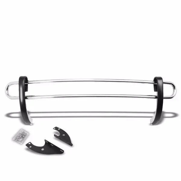 Ss 1.25" Double Rd Bar Rr Bumper Guard For Lexus 04-06 Rx330/06-08 Rx400h/07-09 Rx350 1