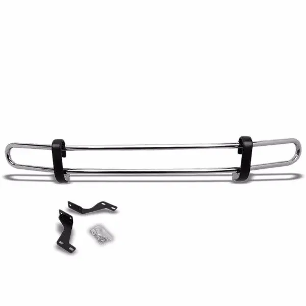Stainless Steel 1.25" Double Round Bar Rear Bumper Guard For Toyota 09-13 Venza 1
