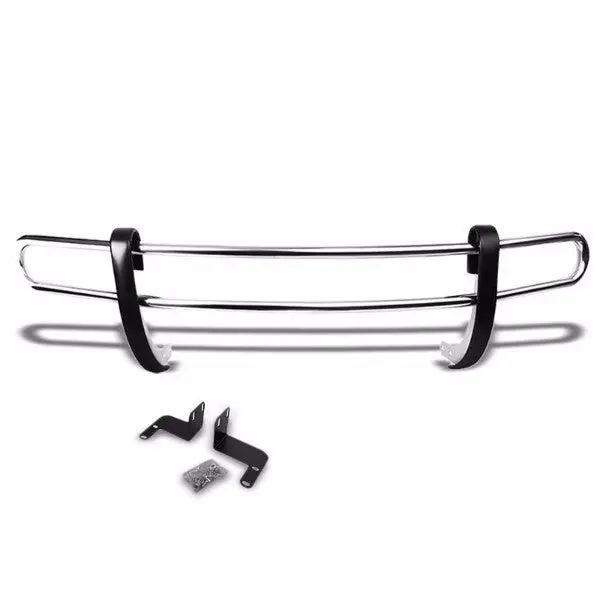 Stainless Steel 1.25" Double Round Bar Rear Bumper Guard For Nissan 08-15 Rogue 1