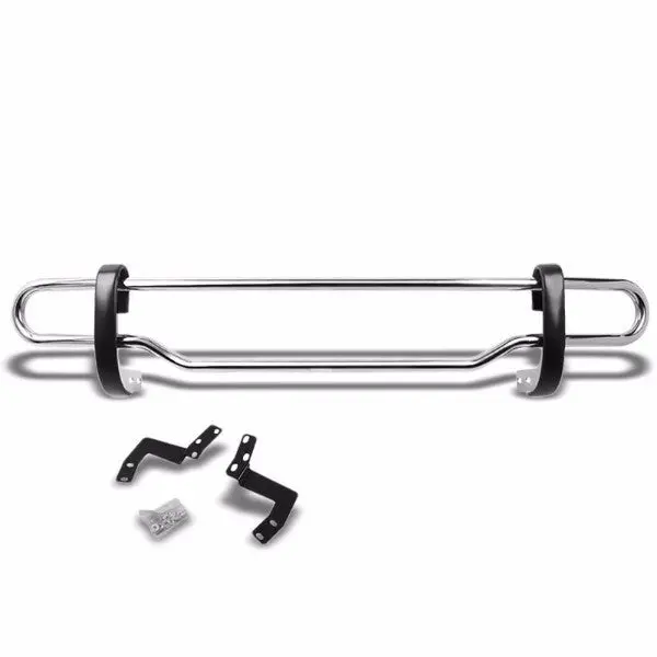 Stainless Steel 1.25" Double Round Bar Rear Bumper Guard For Nissan 05-12 Pathfinder R51 1