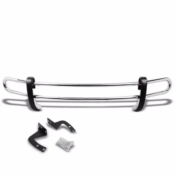 Stainless Steel 1.25" Double Round Bar Rear Bumper Guard For Nissan 09-14 Murano Z51 1