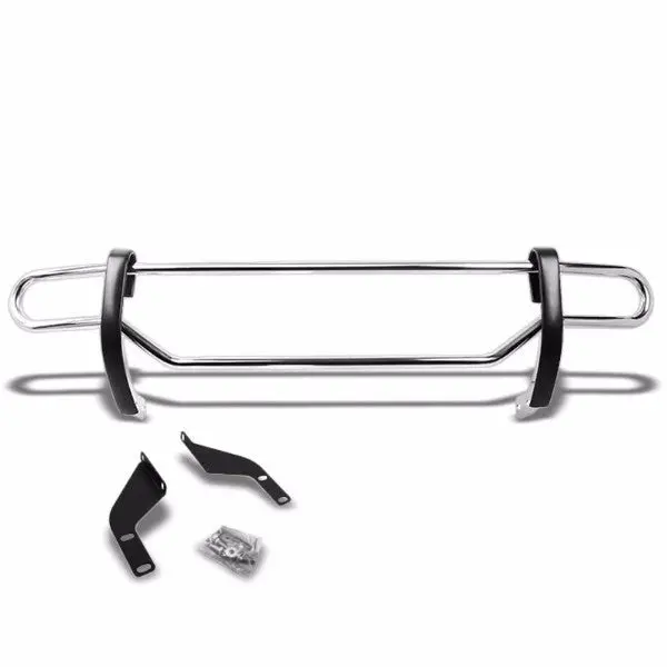 Stainless Steel 1.25" Double Round Bar Rear Bumper Guard For Nissan 13-16 Pathfinder R52 1