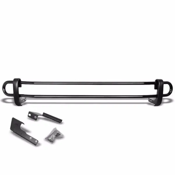 Mild Steel 1.25" Double Rd Bar Rr Bumper Guard For Acura 01-06 Mdx/Honda 03-08 Pilot/06-14 Ridgeline 1