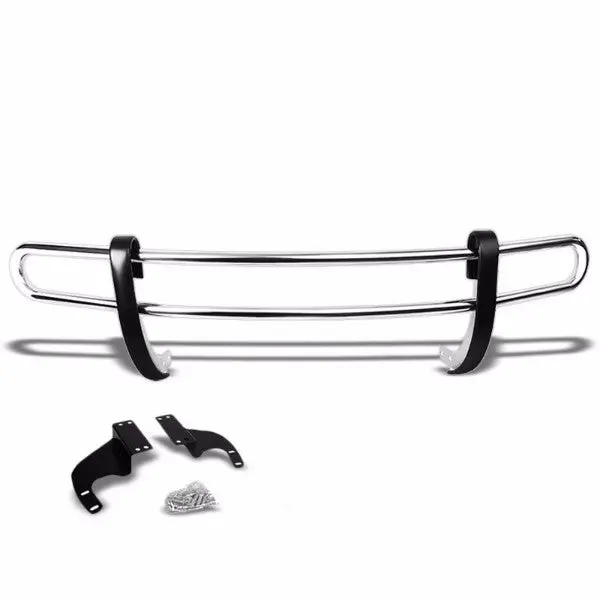 Stainless Steel 1.25" Double Round Bar Rear Bumper Guard For Acura 07-13 Mdx Yd2 Base 3.7L 1