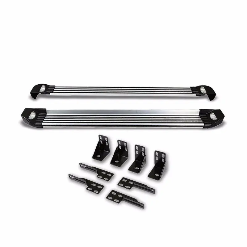 (Ridgeline W/Light Metal) Running Board Nerf Bar For 06-12 Toyota Rav4 (Xa30 3Rd Gen) 1