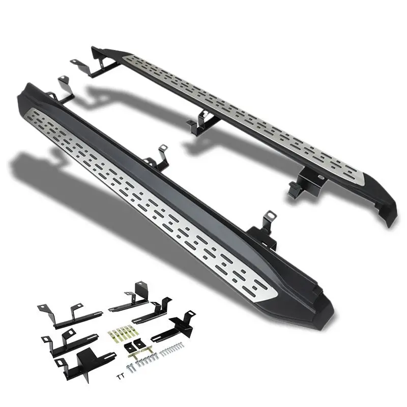 (Factory Style Metal) Running Board Nerf Bar For 14-19 Toyota Highlander (Xu50 3Rd Gen) 1