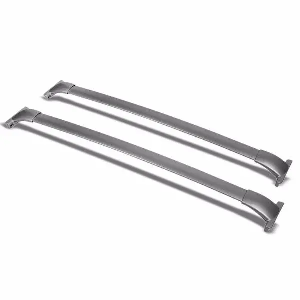 Silver Aluminum Roof Rack Crossbar Top Luggage/Bag Cargo Rail For Nissan 13-15 Pathfinder 1