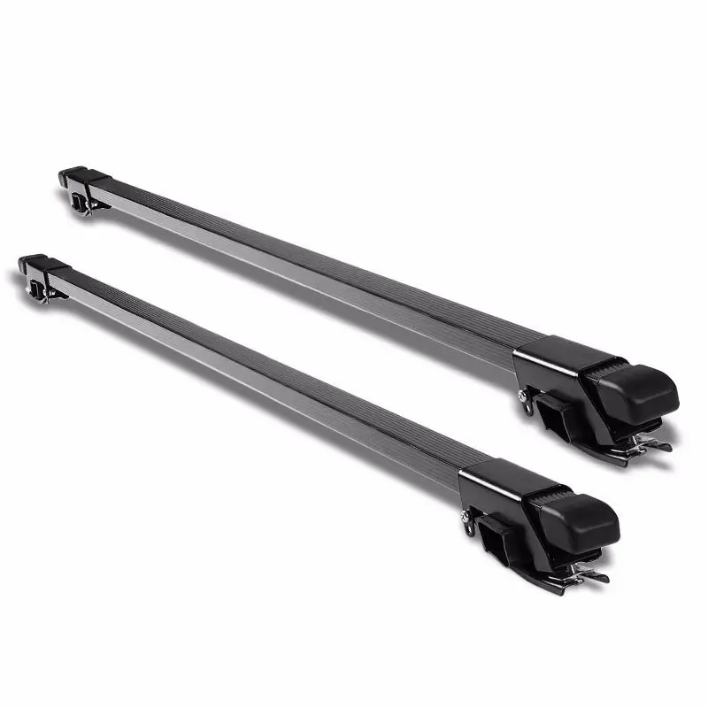 50" Aluminum Roof Rack Top Crossbar Luggage/Cargo Square Bar Rail For Car/Suv 1