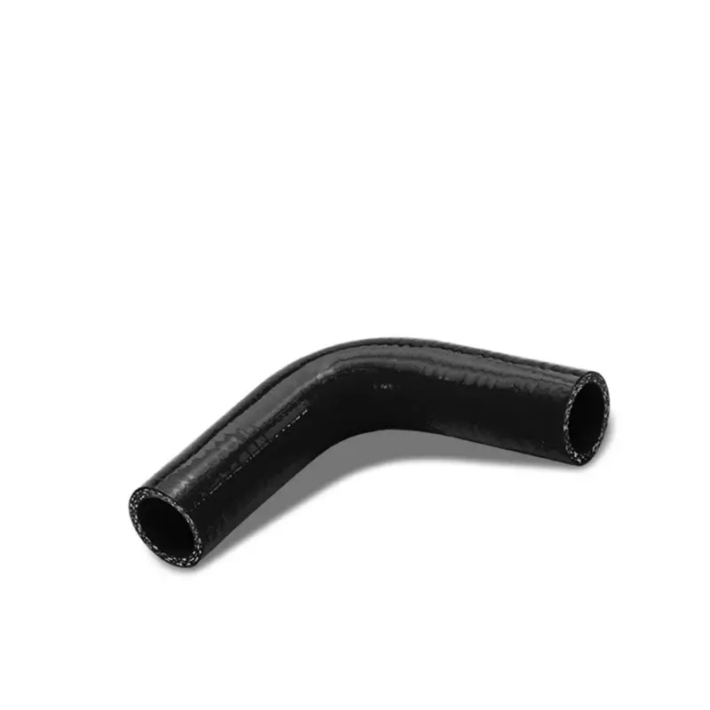 Black Silicone 1" 3-Ply 90 Degree Elbow Piping Hose For Turbo/Intake/Intercooler 1
