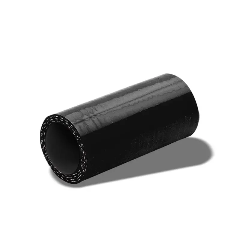 Black Silicone 1" 3-Ply Straight Turbo/Intake/Intercooler Piping Coupler Hose 1