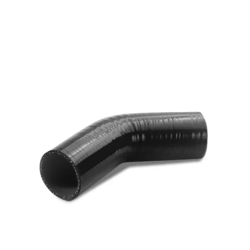 Black Silicone 1.25" 3-Ply 45 Degree Elbow Hose For Turbo/Intake/Intercooler 1