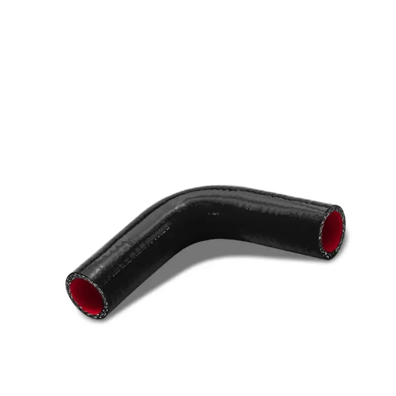 Black-Red Silicone 1.25" 3-Ply 90 Degree Elbow Hose For Turbo/Intake/Intercooler 1