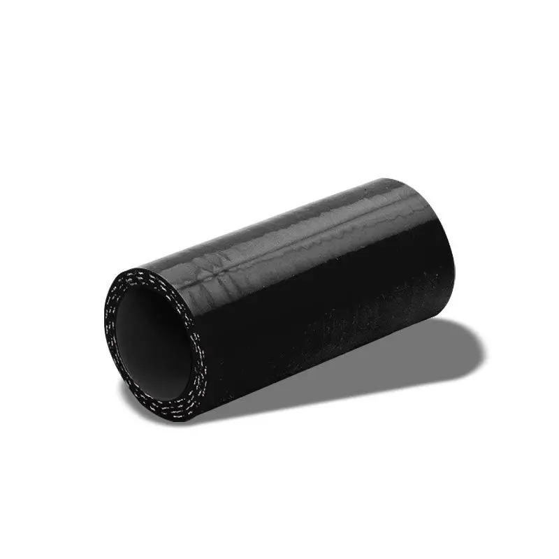 Black Silicone 1.25" 3-Ply Straight Turbo/Intake/Intercooler Piping Coupler Hose 1