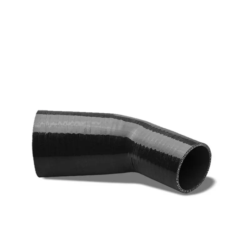 Black 3Ply Silicone 1.50"-2.00" 45 Degree Reducer Hose For Turbo/Intercooler 1