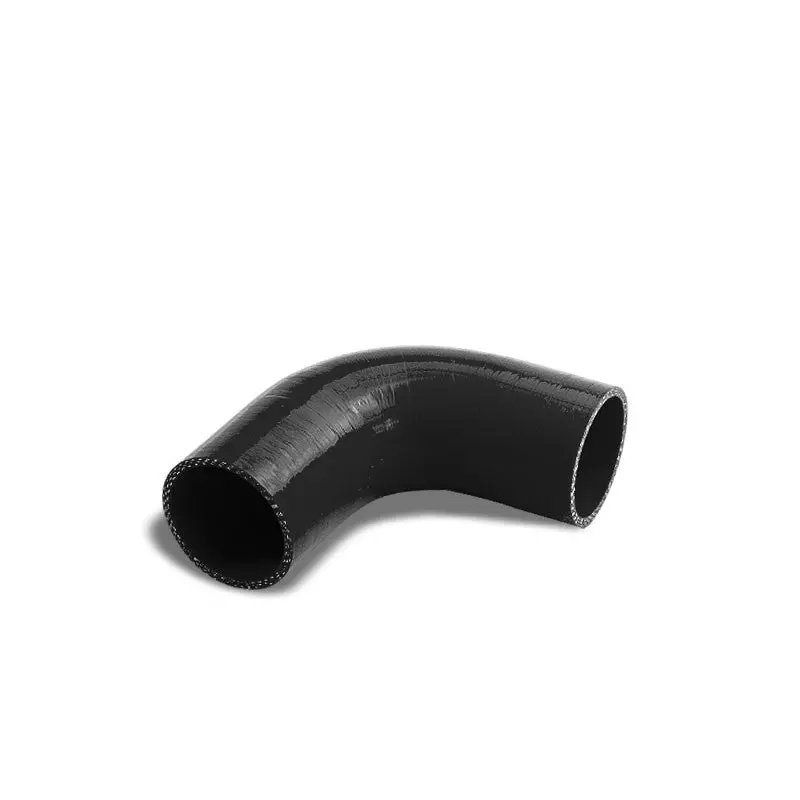 Black Silicone 1.50" 3-Ply 90 Degree Elbow Hose For Turbo/Intake/Intercooler 1