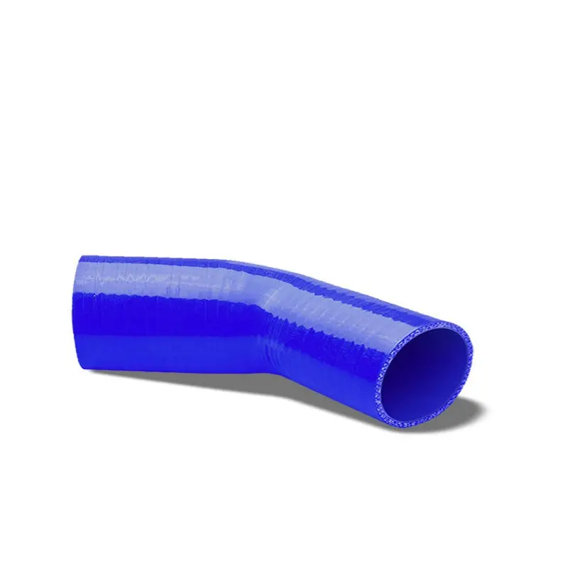 Blue 4-Ply Nylon Silicone 1.75"-2.00" 45 Degree Reducer Hose For Turbo/Intake 1