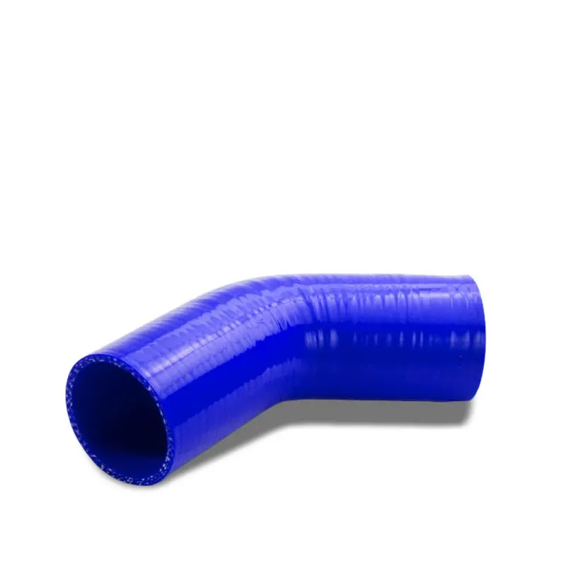 Blue 3Ply Silicone 1.75" 45 Degree Coupler Hose For Turbo/Intake/Intercooler 1