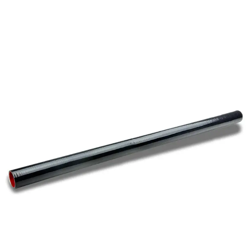 Black-Red 3Ply Silicone 1.50" 3 Ft Straight Coupler Tube For Turbo/Intercooler 1