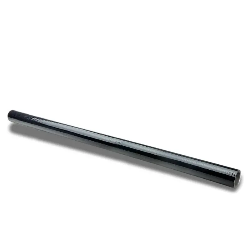 Black 4-Ply Silicone 2.25" 1M Long Straight Coupler Hose For Intake/Intercooler 1