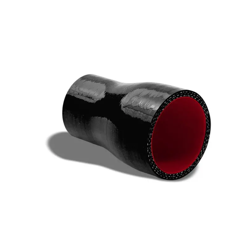 Black Red Silicone 2"-2.5" Reducer Coupler Hose For Turbo/Intake/Intercooler 1