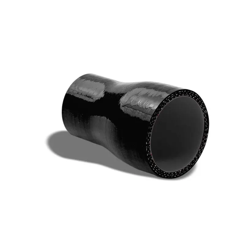 Black 3Ply Silicone 2"-2.50" Reducer Coupler Hose For Turbo/Intake/Intercooler 1