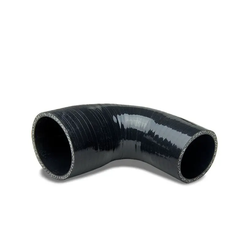 Black 3Ply Silicone 2.25"-2.75" 90 Degree Reducer Hose For Turbo/Intercooler 1