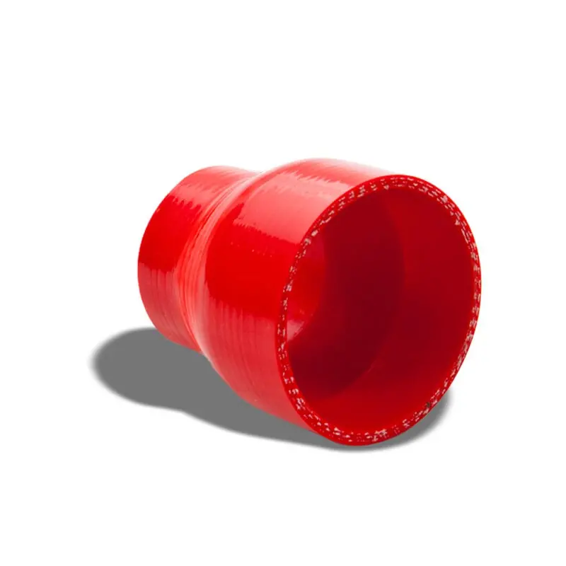 Red 3Ply Silicone 2.25"-3" Reducer Coupler Hose For Turbo/Intake/Intercooler 1