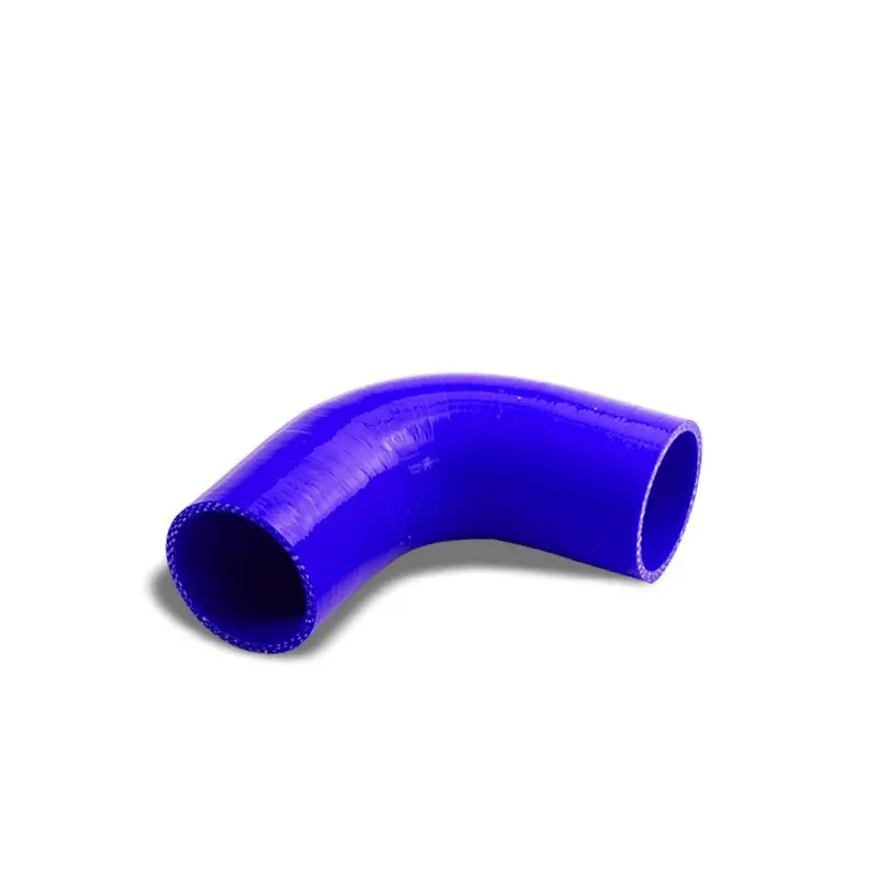 Bllue Silicone 2.25" 3-Ply 90 Degree Elbow Hose For Turbo/Intake/Intercooler 1