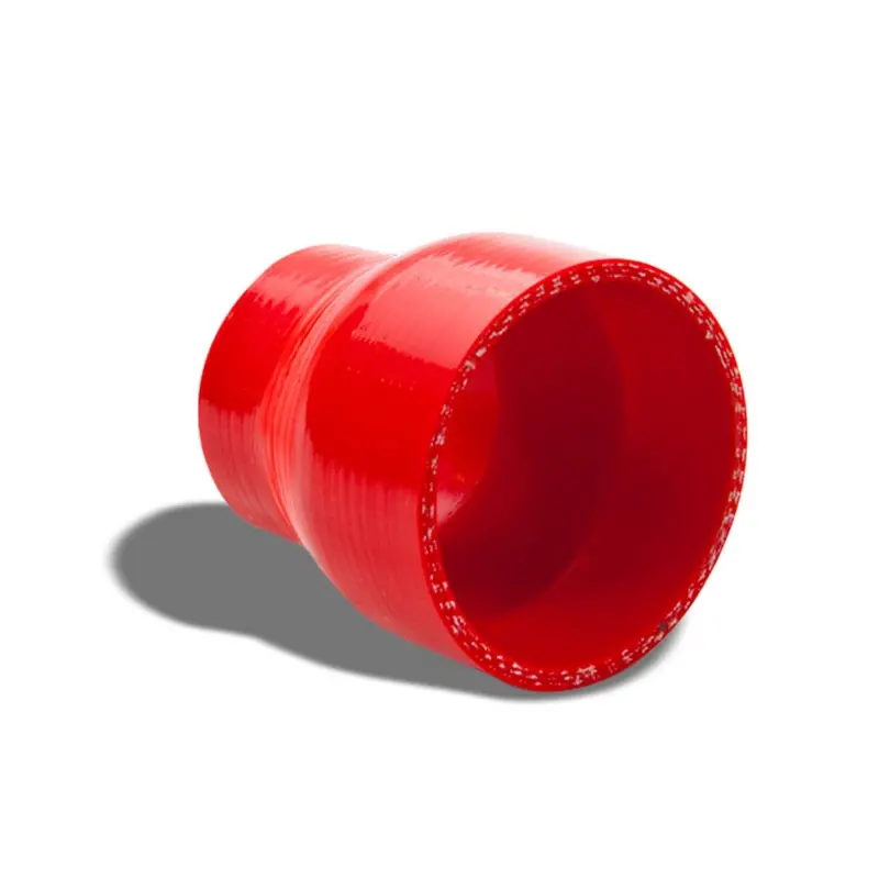 Red 3Ply Silicone 2.375"-2.75" Reducer Coupler Hose For Turbo/Intake/Intercooler 1
