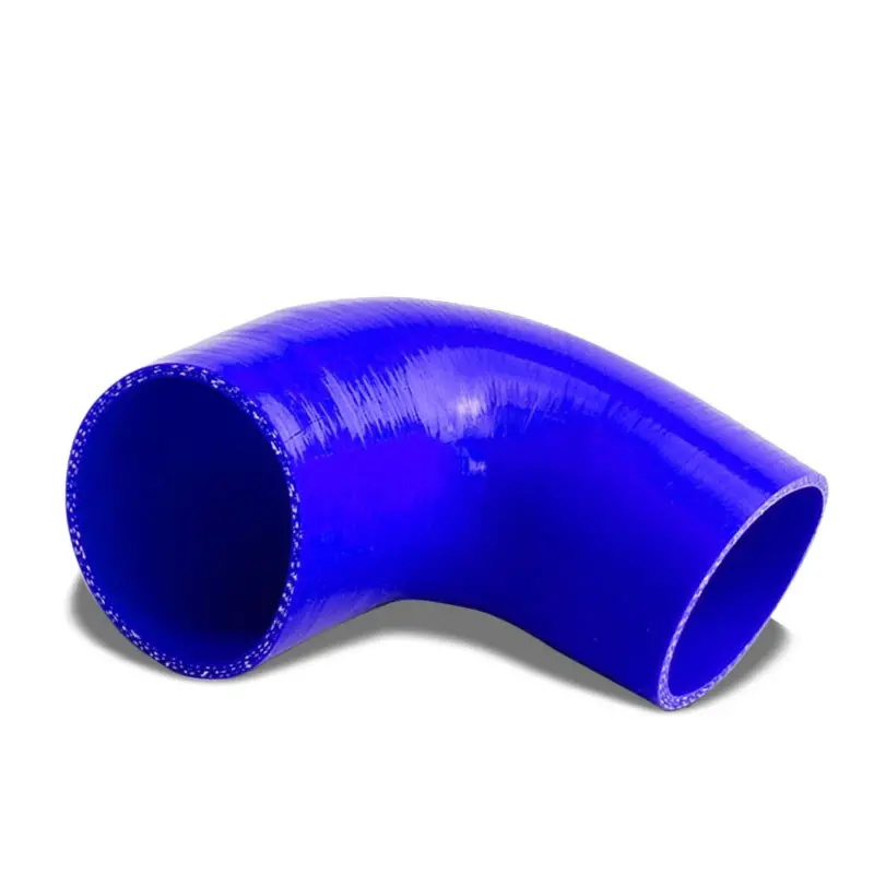 Blue 3Ply Silicone 2.50"-2.75" 90 Degree Reducer Hose For Turbo/Intercooler 1
