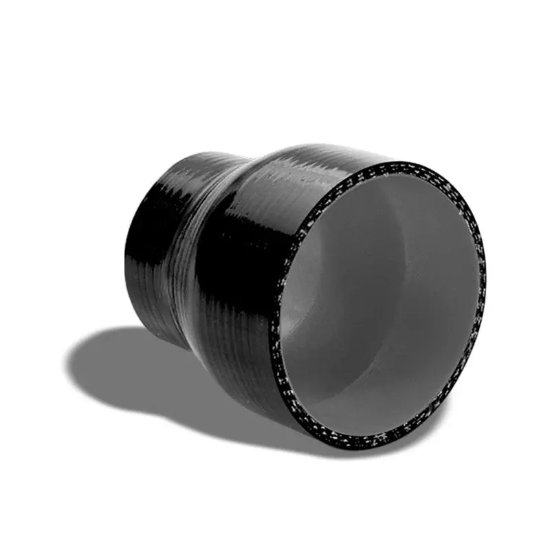 Black 3Ply Silicone 2.50"-3" Reducer Coupler Hose For Turbo/Intake/Intercooler 1