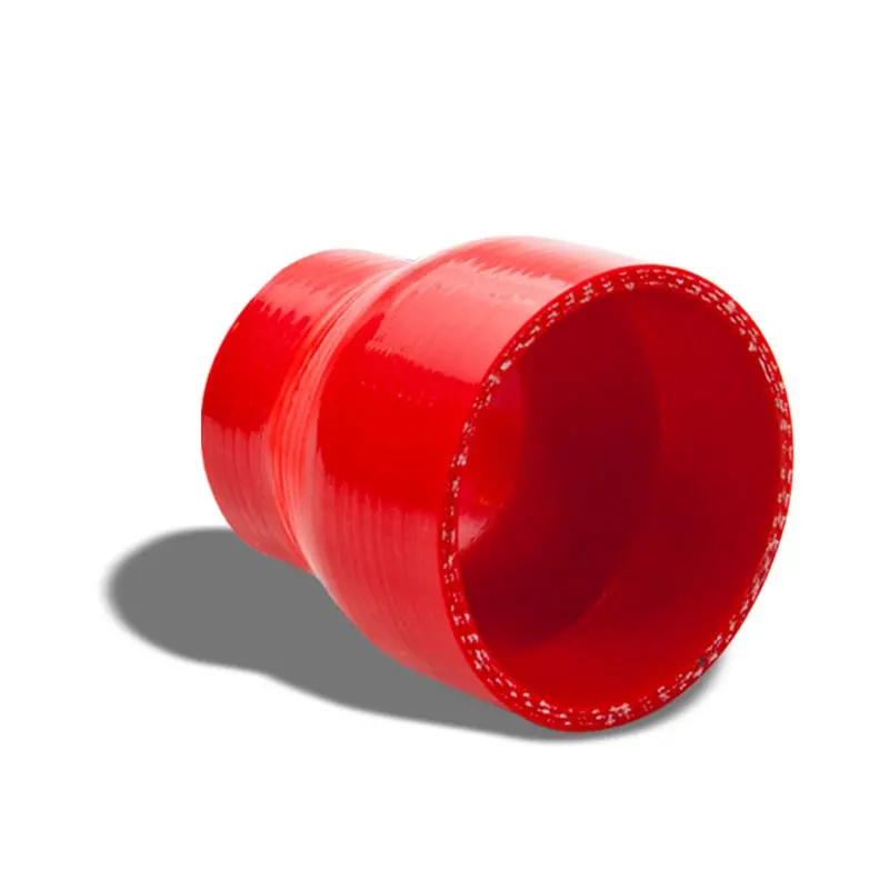 Red 3Ply Silicone 2.50"-3" Reducer Coupler Hose For Turbo/Intake/Intercooler 1