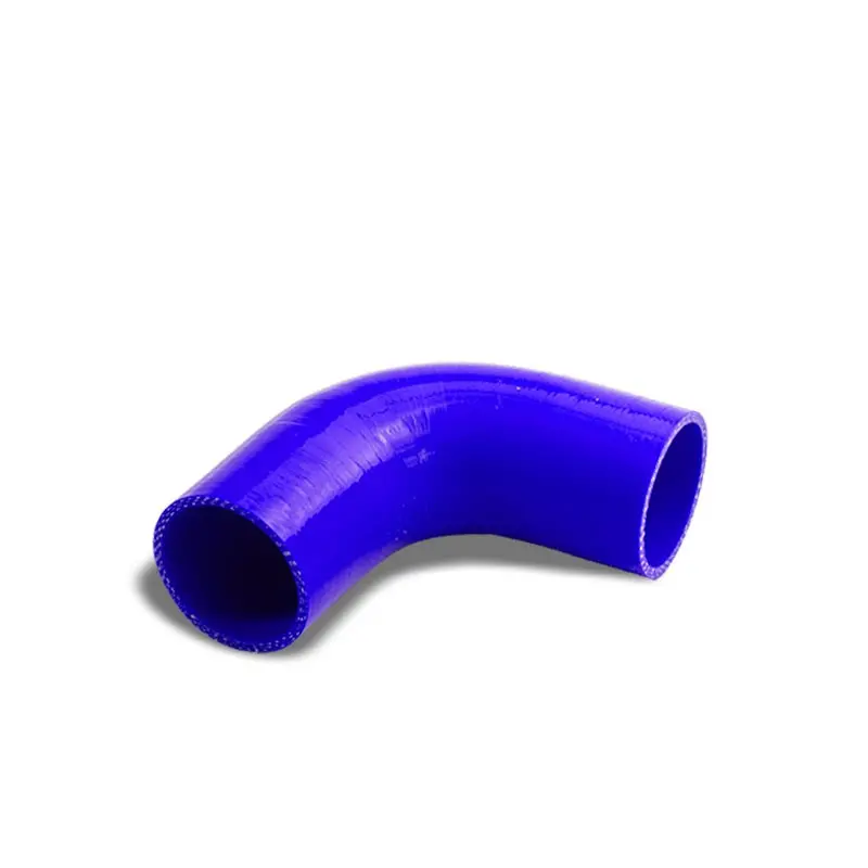 Blue Silicone 2.50" 3-Ply 90 Degree Elbow Coupler Hose For Turbo/Intercooler 1