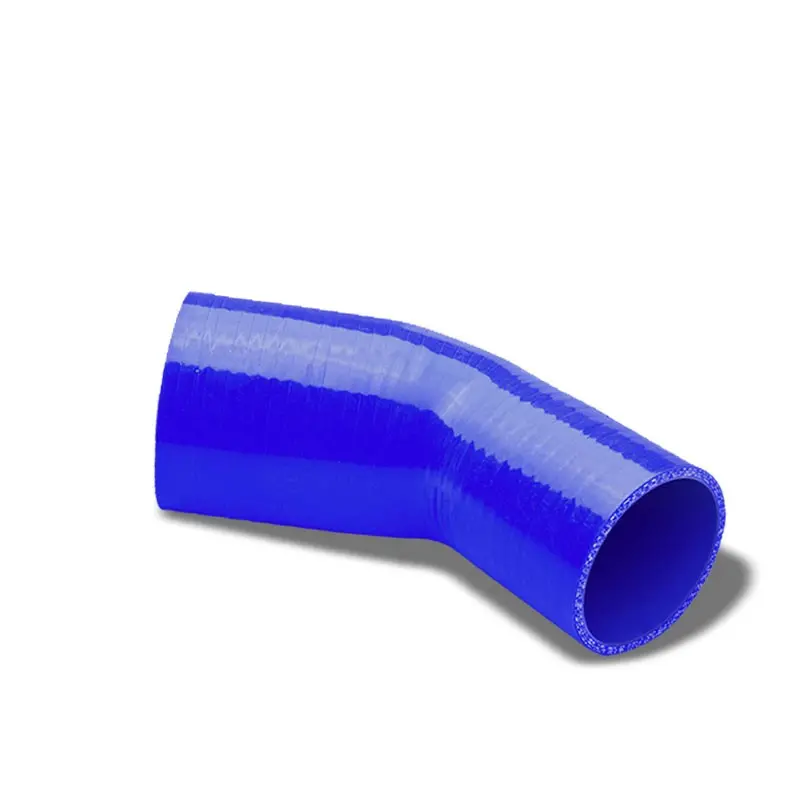 Blue 3Ply Silicone 2.75"-3.00" 45 Degree Reducer Hose For Turbo/Intercooler 1
